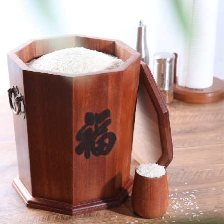 烏檀木(mù)米桶